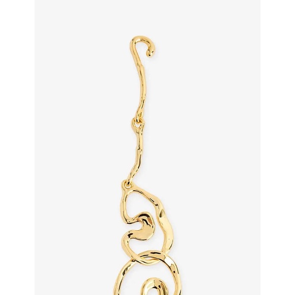 ALEXIS BITTAR Solanales Gold Crystal Intertwined Necklace - Picture 10 of 11